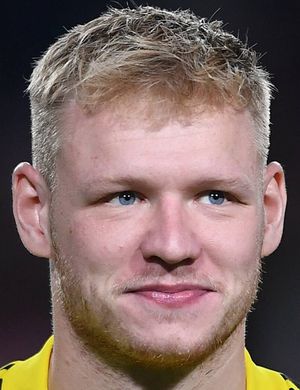 Foto de Aaron Ramsdale, jugador de Southampton en la posición de Portero