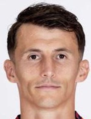 Foto de Ante Budimir, jugador de Osasuna en la posición de Delantero centro