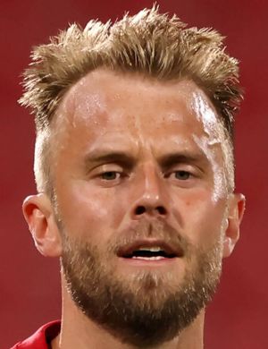 Foto de Christian Gytkjaer, jugador de Venezia FC en la posición de Delantero centro