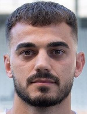 Foto de Danel Sinani, jugador de St. Pauli von 1910 en la posición de Extremo derecho