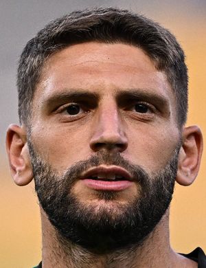 Foto de Domenico Berardi, jugador de Sassuolo en la posición de Extremo derecho