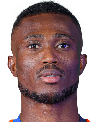 Foto de Ghislain Konan, jugador de Burgos CF en la posición de Lateral izquierdo