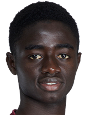 Foto de Ibou Sané, jugador de FC Metz en la posición de Delantero centro