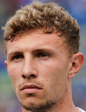 Foto de Matteo Lovato, jugador de Sassuolo en la posición de Defensa central
