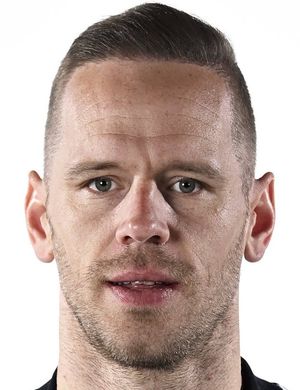 Foto de Matz Sels, jugador de Nottingham Forest en la posición de Portero