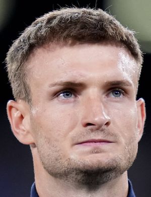 Foto de Stefan Posch, jugador de Atalanta en la posición de Lateral derecho